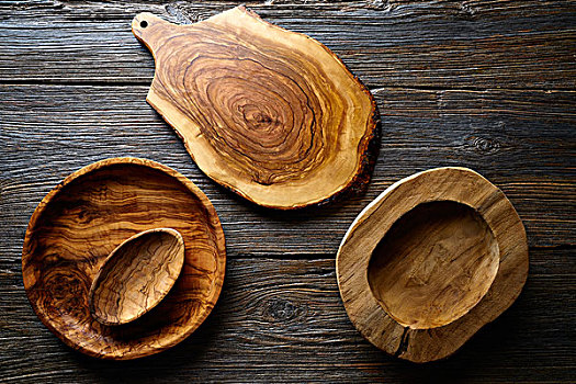 木质,厨具,木头,木板,盘子,碗