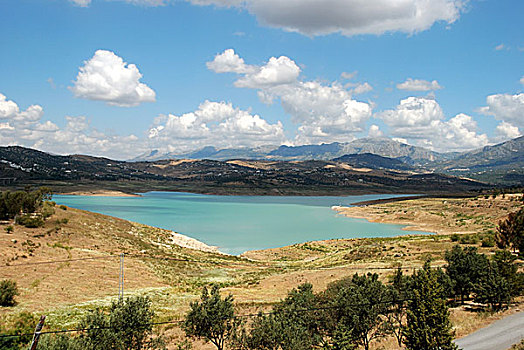 湖,安达卢西亚,西班牙