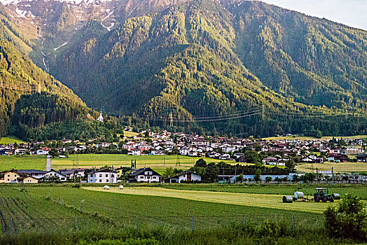 奥地利阿尔卑斯山风光