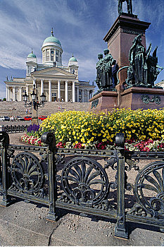 赫尔辛基,大教堂,芬兰