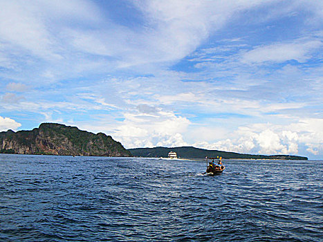 泰国的海上风景