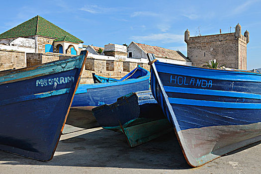 渔船,苏维拉,大西洋海岸,摩洛哥