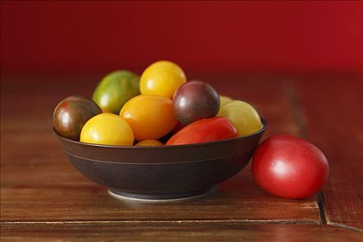 种类,西红柿,褐色,碗