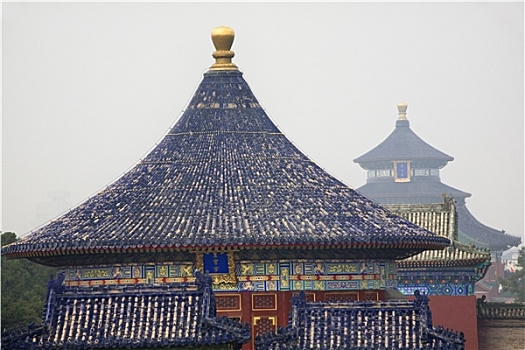 皇家,拱顶,正面,祈祷,天坛,北京