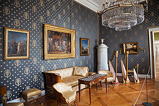房间,宫殿,慕尼黑,巴伐利亚,德国