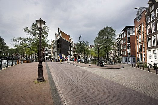 街景,阿姆斯特丹,荷兰
