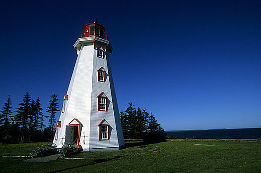 加拿大,爱德华王子岛,省立公园,灯塔