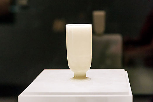 曹魏白玉杯，河南省洛陽博物館館藏文物