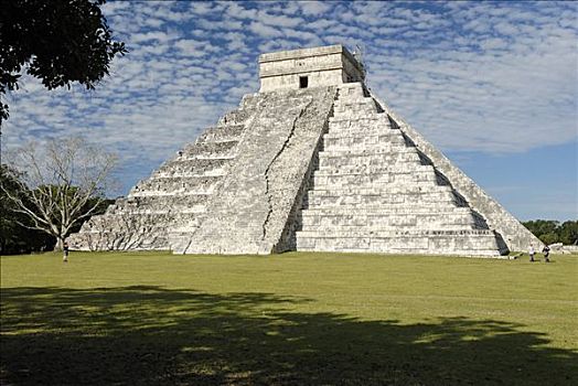 库库尔坎金字塔,玛雅,托尔特克文明,遗迹,奇琴伊察,新,尤卡坦半岛,墨西哥
