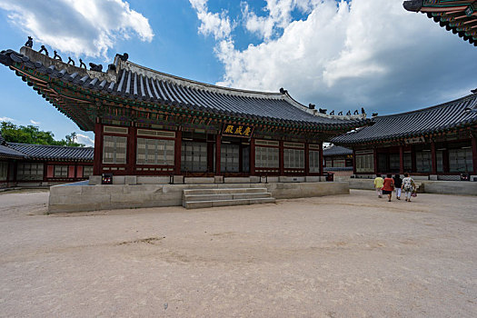 韩国首尔景福宫庆城殿景观