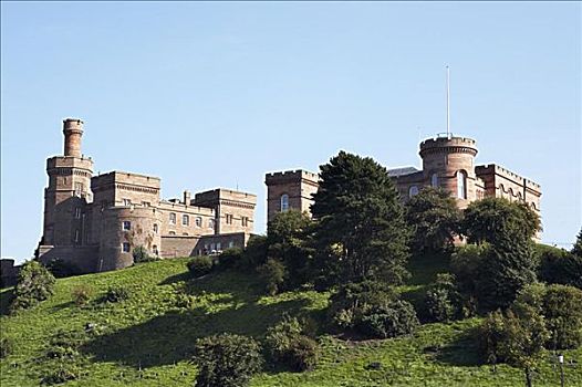 城堡,因弗内斯,苏格兰