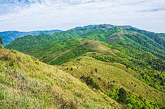 山岭风光