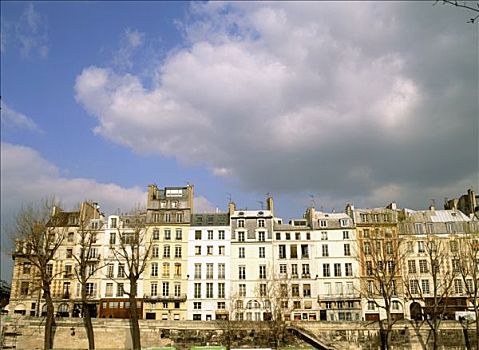 巴黎,码头,建筑
