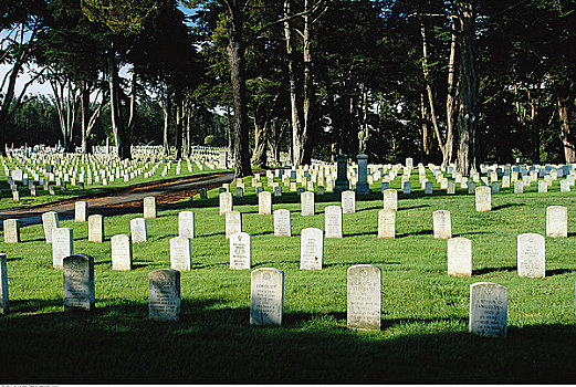 战争,墓地,加利福尼亚,美国