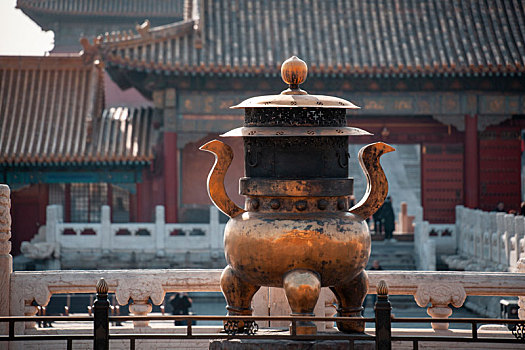 中国北京故宫古建筑特写