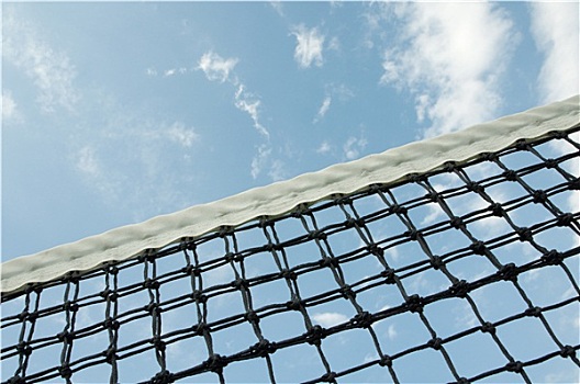 网球网,天空