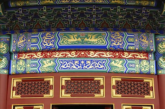 特写,祈年殿,收获,天坛,北京,中国