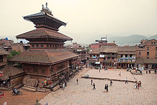 庙宇,巴克塔普尔,尼泊尔