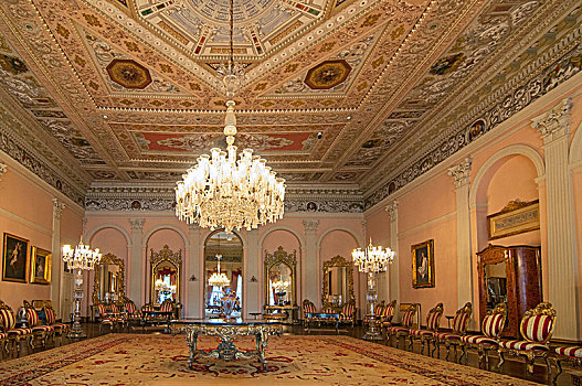 室内,朵尔玛巴切皇宫,宫殿,土耳其,伊斯坦布尔