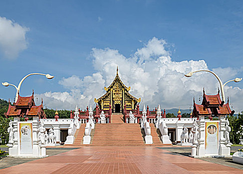 漂亮,泰国,皇家行宮,风格