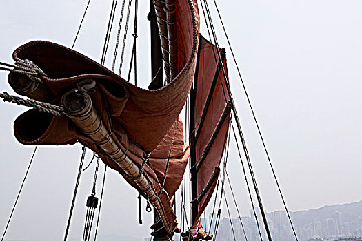 中国帆船,香港