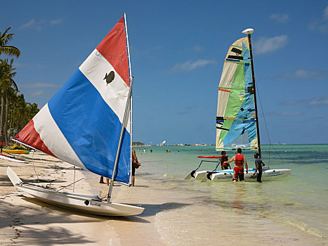 加勒比,多米尼加共和国,蓬塔卡纳,干盐湖