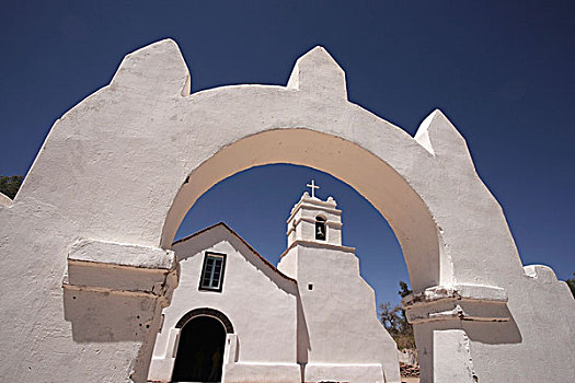 拱形,教堂,智利