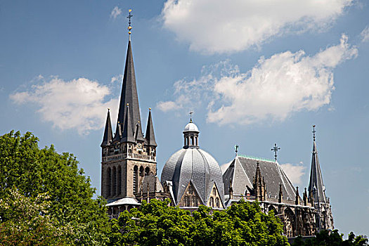 大教堂,莱茵兰,北莱茵-威斯特伐利亚,德国,欧洲