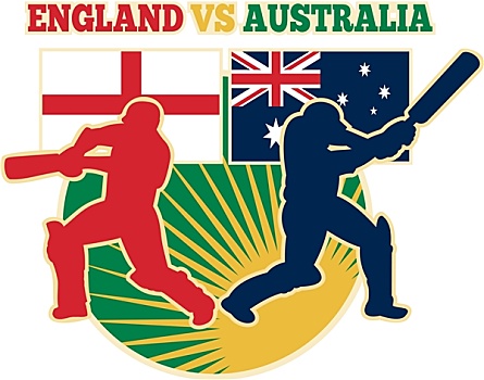 板球,运动,击球手,英格兰,澳大利亚,旗帜