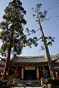 大理鸡足山祝圣寺