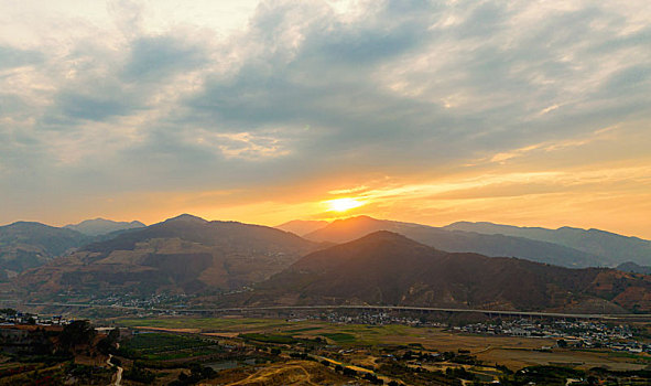 夕阳美景