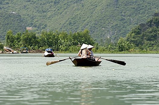 划艇,香水,河,歌曲,越南