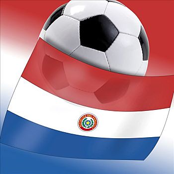 橄榄球,巴拉圭,旗帜