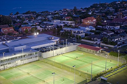 网球场,新西兰