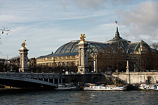 巴黎,塞纳河,亚历山大三世桥