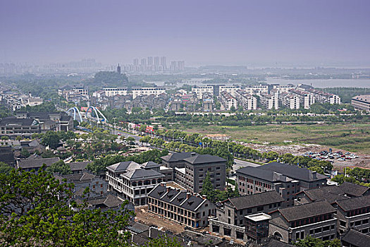 玄武湖公园的场景,摄于南京,江苏,中国,之