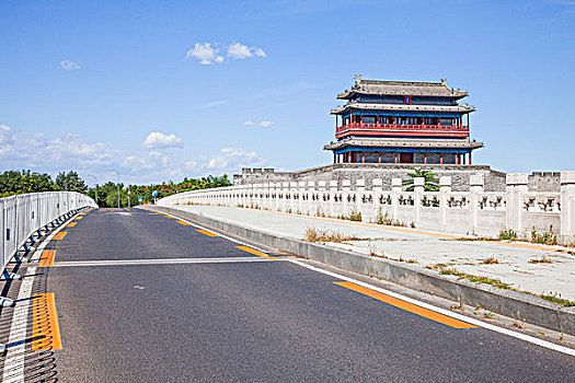 北京永定门城楼