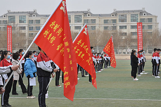 高三学生百日誓师大会