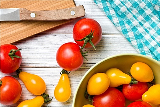 西红柿,厨房用桌