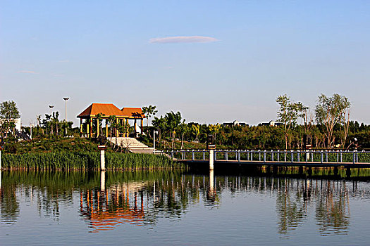 大庆,万宝湖