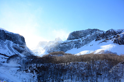 长白山风景之冬景