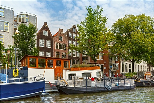 阿姆斯特丹,运河,特色,房子,荷兰