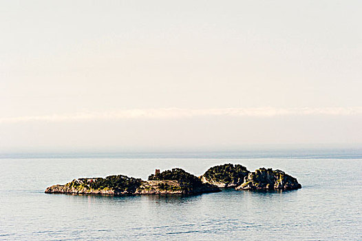 岛屿,靠近,卡普里岛