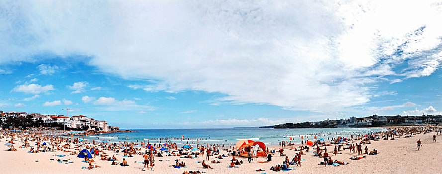 悉尼的邦迪海滩