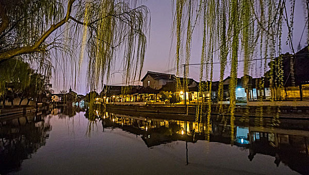 苏州千灯古镇风光风景