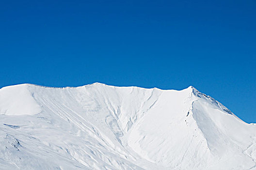 高山,雪