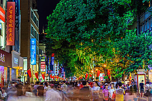 广州北京路夜景