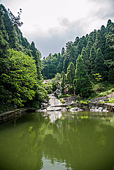 湖南衡山风景区灵芝泉