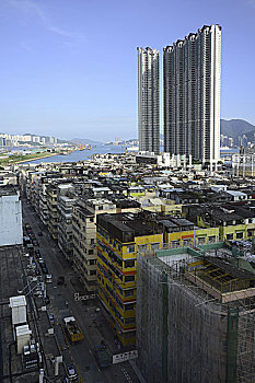 城市风光,香港九龙城区