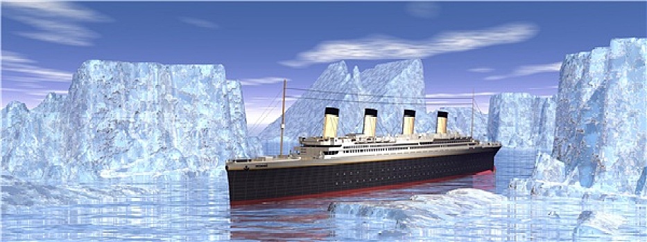 泰坦尼克号,船